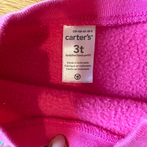 Lot of 2 Toddler Girls Sweater size 2T Carters Unicorn NickelodeonPaw Patrol - Picture 4 of 13